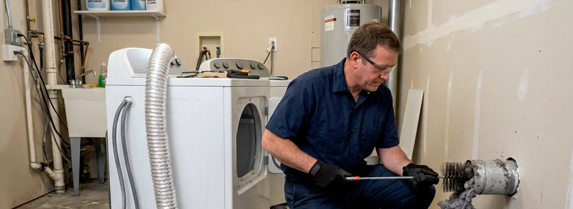 Clogged Dryer Vent Repair in Brownsville, Texas