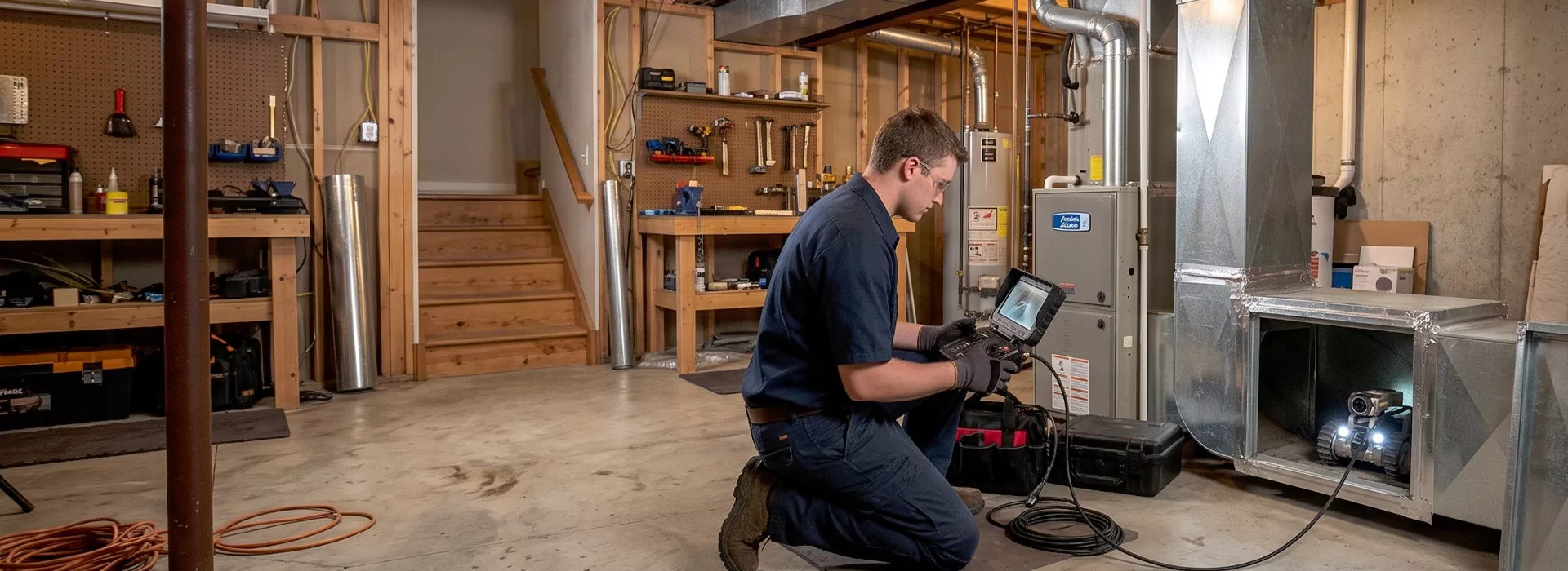 Robotic Duct Inspection Brownsville, Texas