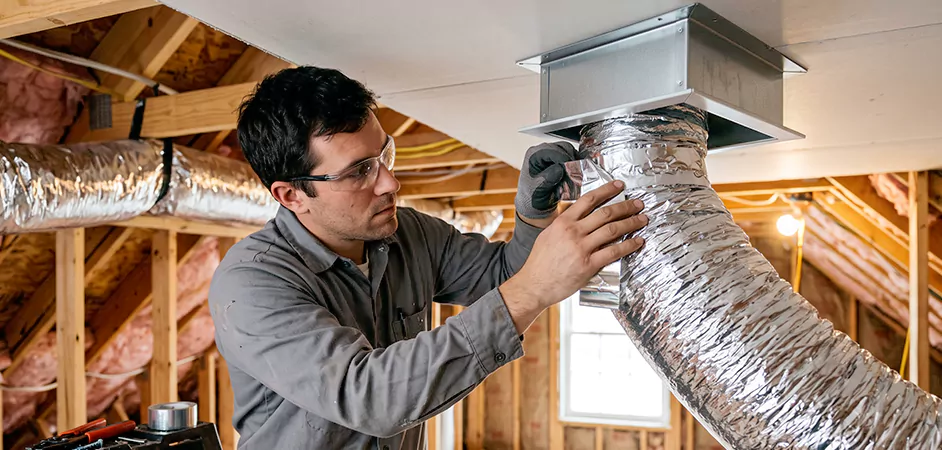 Return Air Duct Installation in Brownsville
