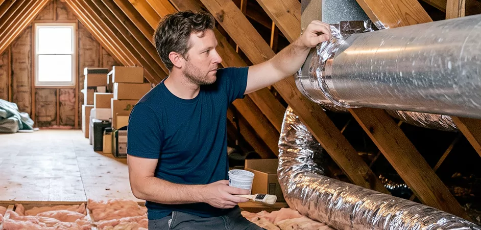 Duct Board Leak Repair in Brownsville