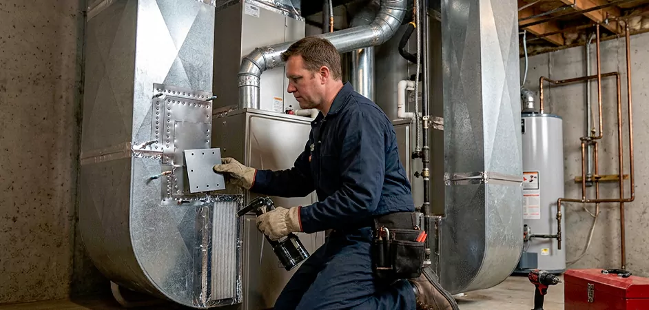 Supply and Return Plenum Repair in Brownsville