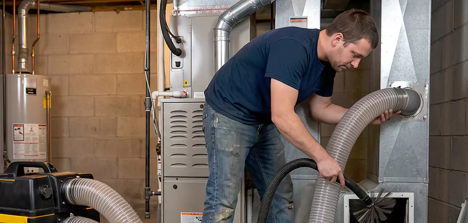 Negative Pressure Duct Cleaning for Large and Long Duct Systems in Brownsville