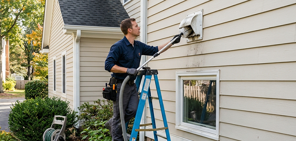 Exterior Vent Cap Cleaning in Brownsville